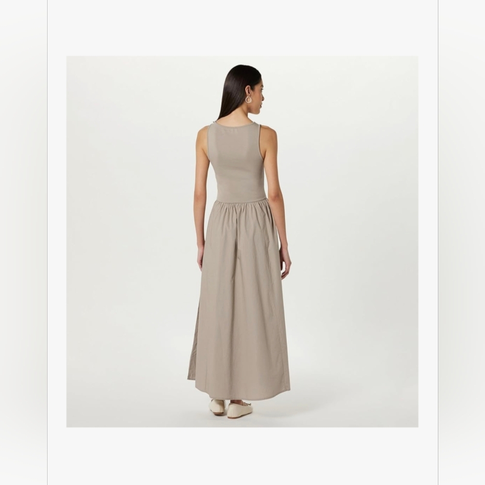 The Drop "Dia Mixed Fabric Maxi Tank Dress" Various Sizes - Picture 11 of 12